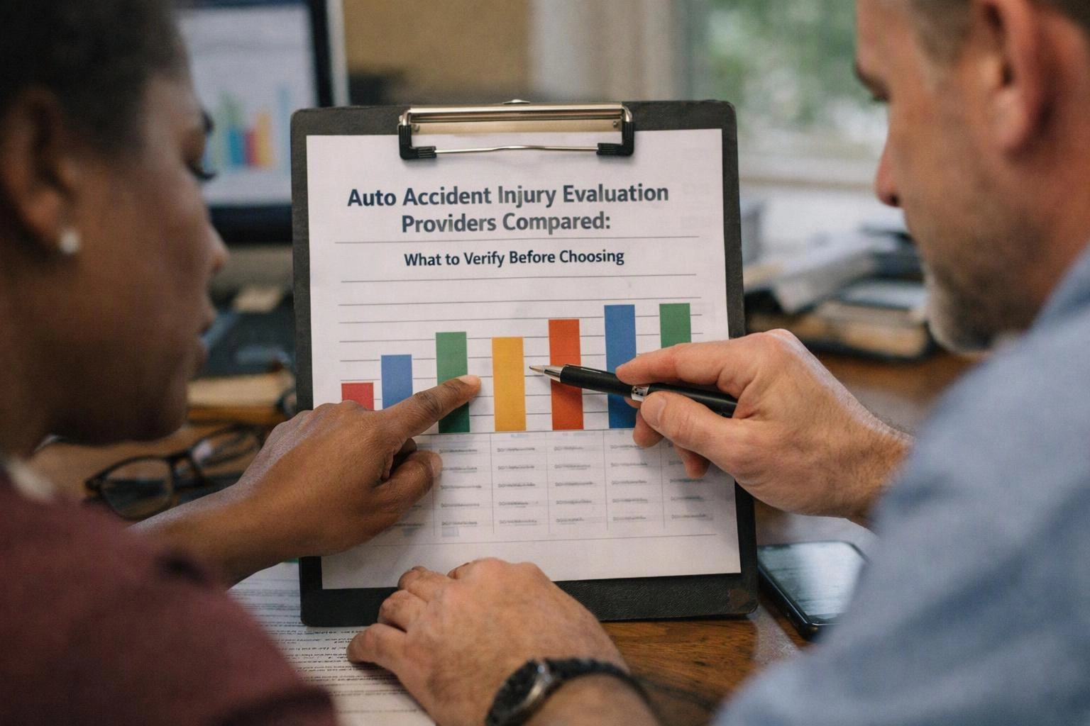Auto Accident Injury Evaluation Providers Compared: What to Verify Before Choosing