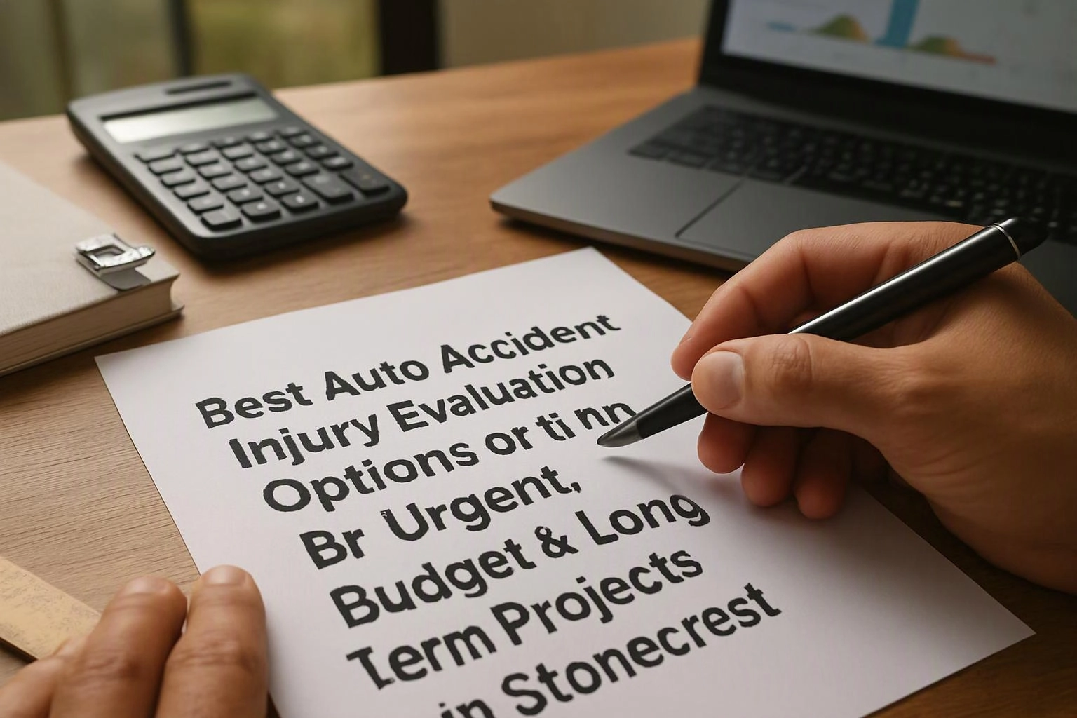Auto Accident Injury Evaluation Options for Urgent, Budget & Long-Term Projects in Stonecrest
